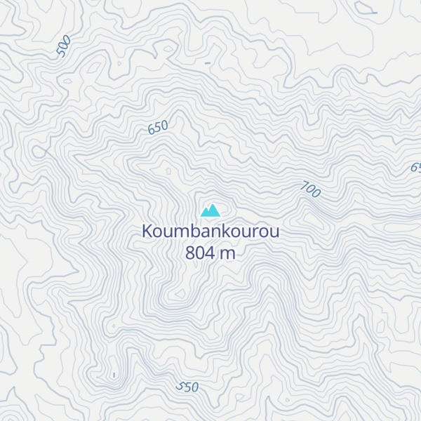 Map of Koumbankourou