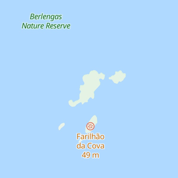 Map of Farilhão Grande