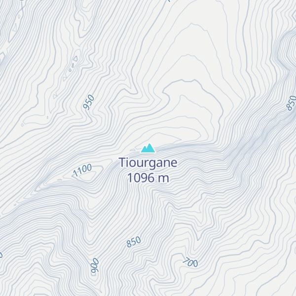 Map of Tiourgane