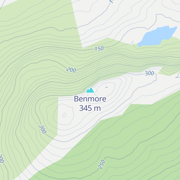 Map of Benmore