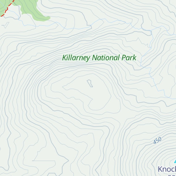 Map of Shaking Rock