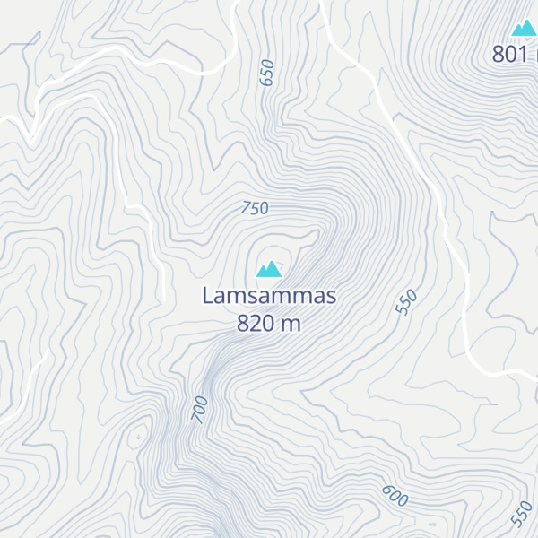Map of Lamsammas