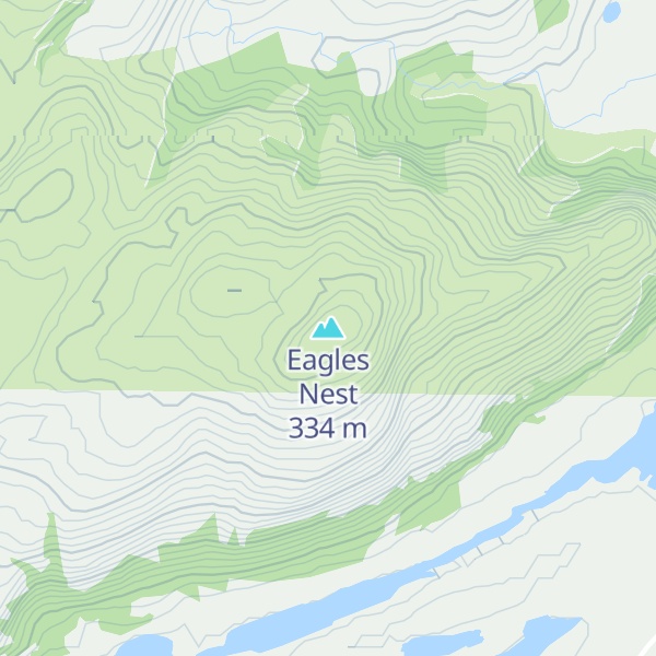 Map of Eagles Nest