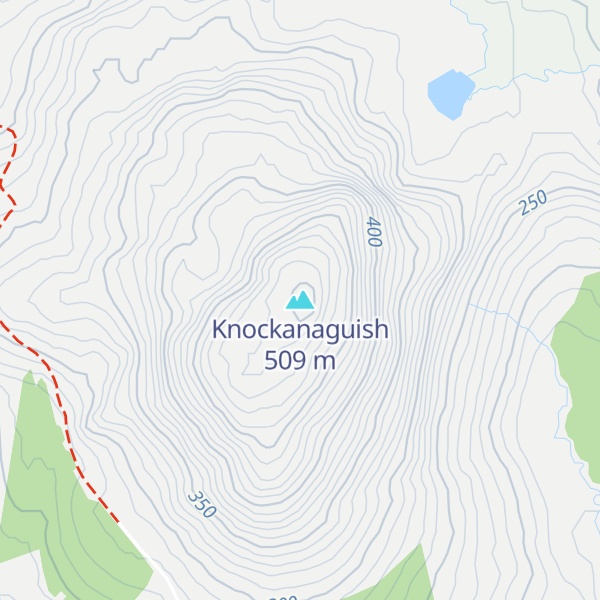 Map of Knockanaguish