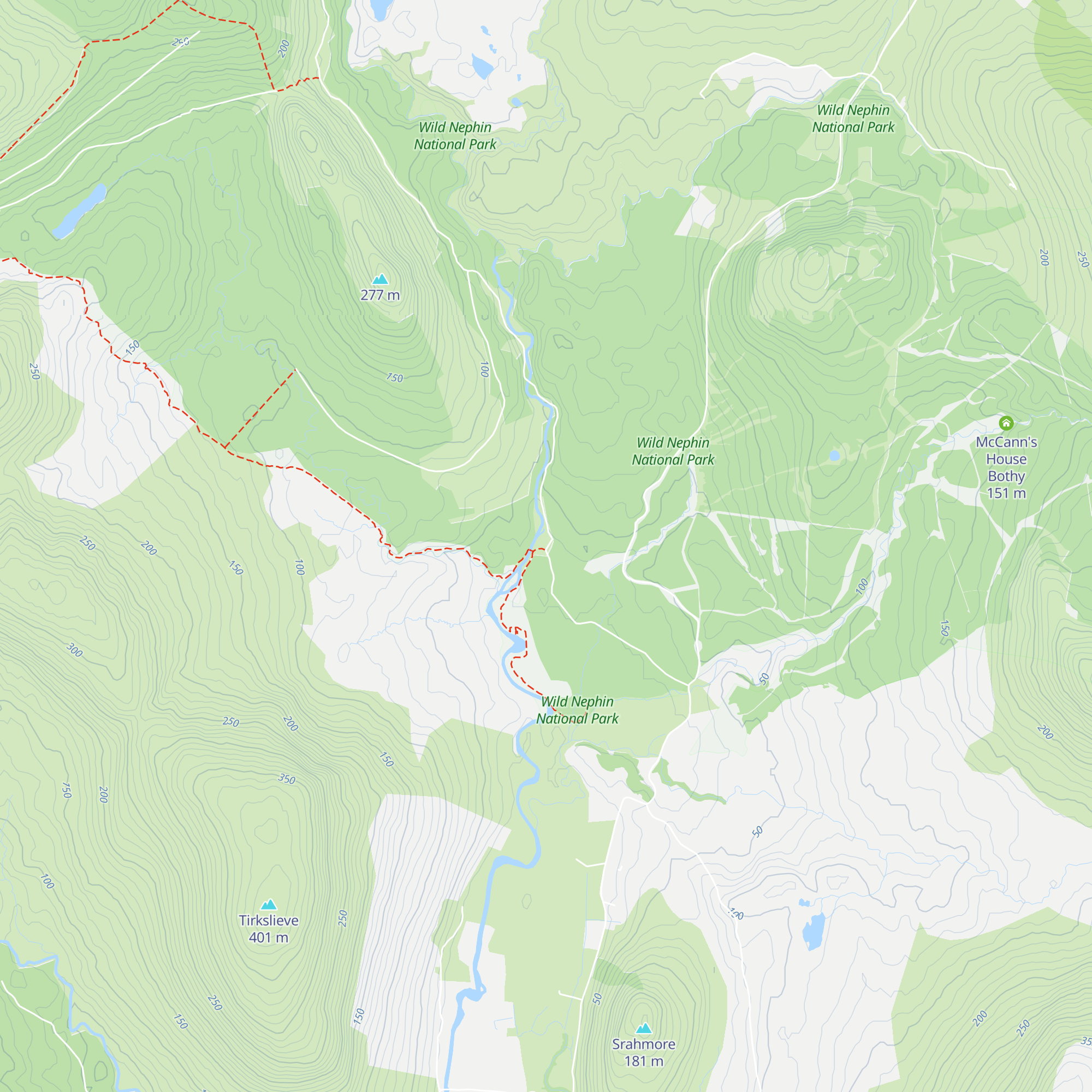 Brogan Carroll Bothy map