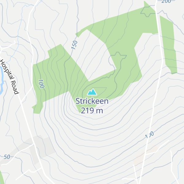 Map of Strickeen