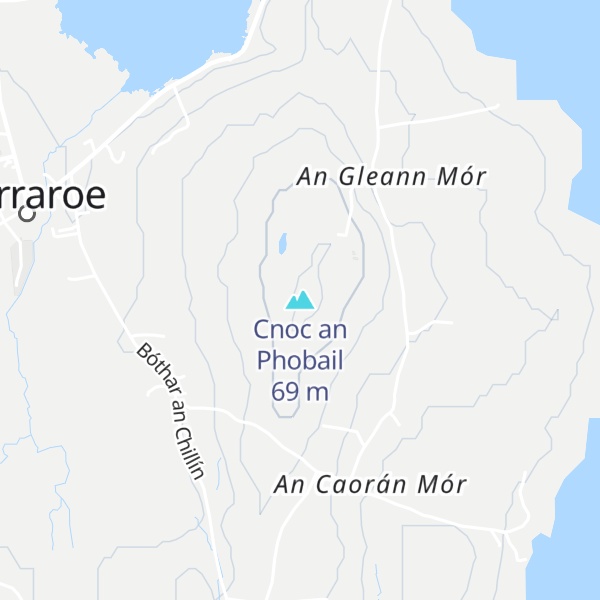 Map of Cnoc an Phobail