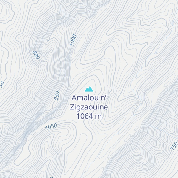 Map of Amalou n’ Zigzaouine