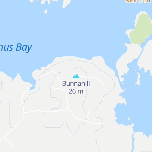 Map of Bunnahill