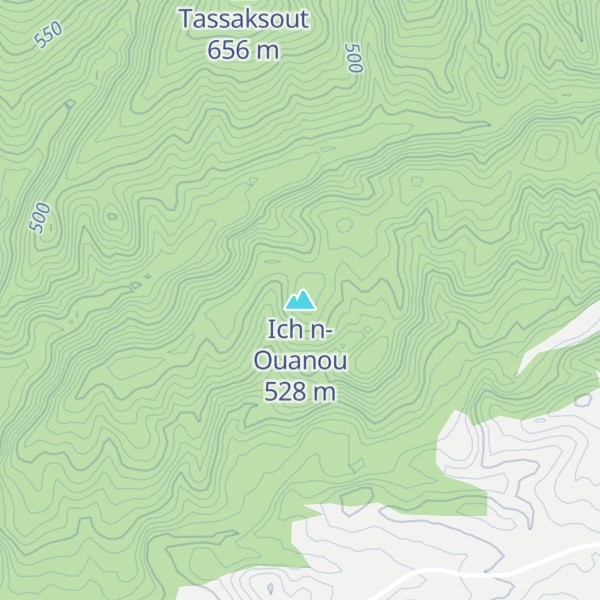 Map of Ich n-Ouanou