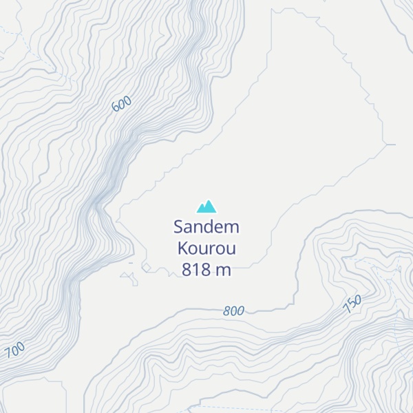 Map of Sandem Kourou
