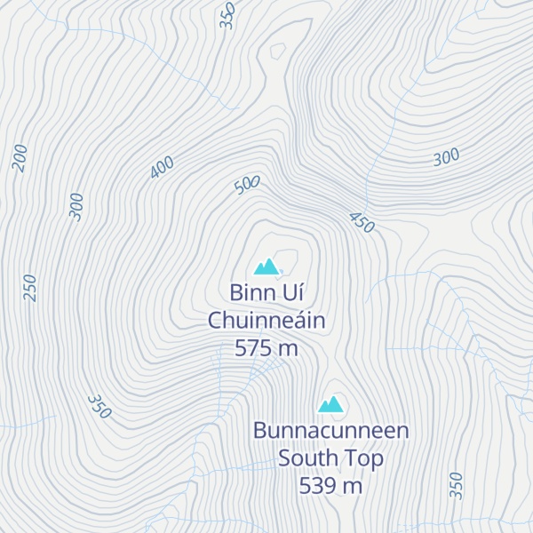 Map of Binn Uí Chuinneáin