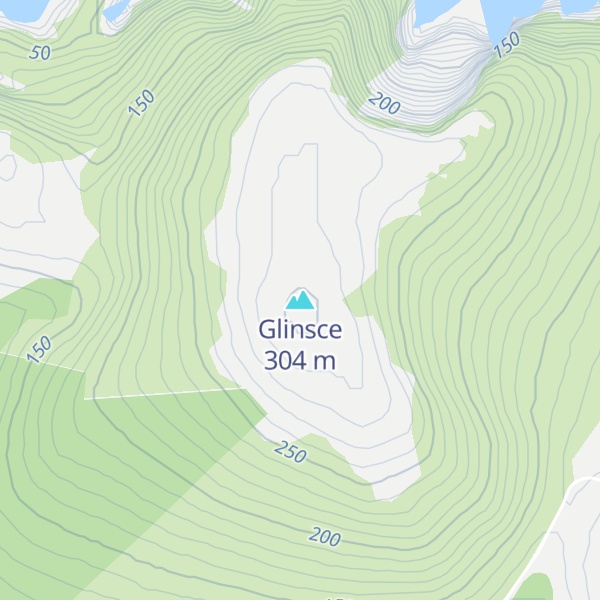 Map of Glinsce