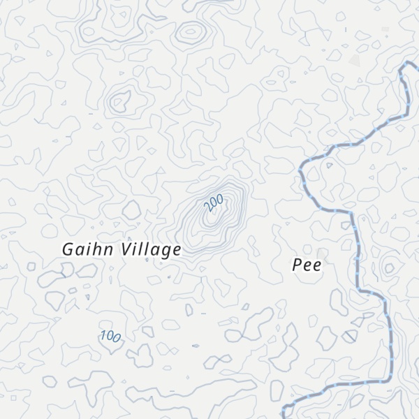 Map of Na Mountain