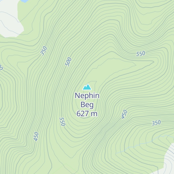 Map of Nephin Beg