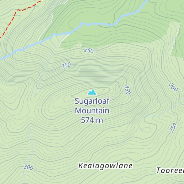 Map of Sugarloaf Mountain