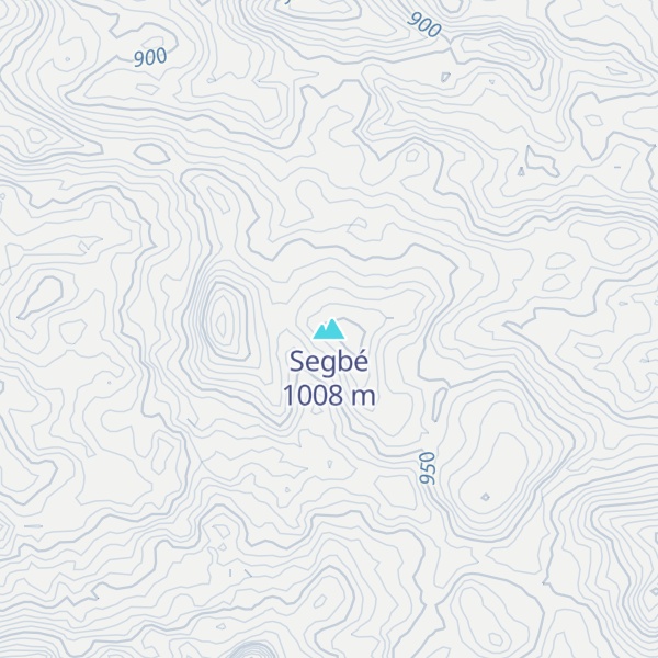 Map of Segbé