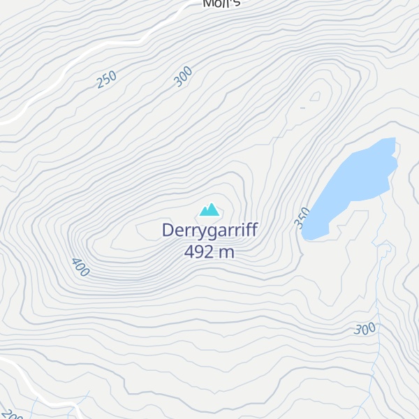 Map of Derrygarriff