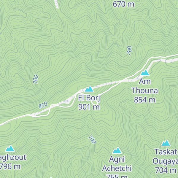 Map of El Borj