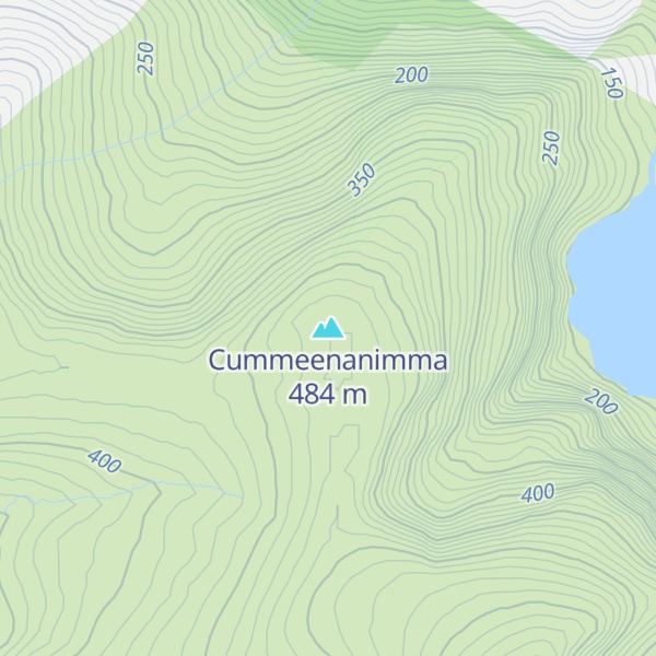 Map of Cummeenanimma