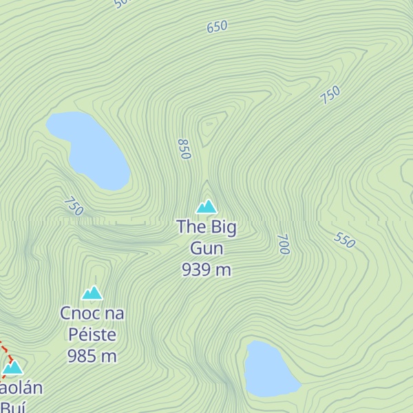 Map of The Big Gun