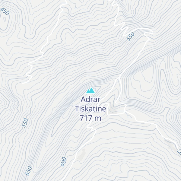 Map of Adrar Tiskatine