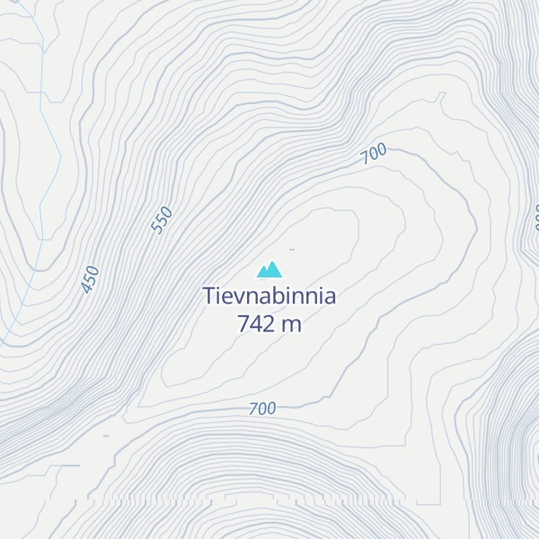 Map of Tievnabinnia