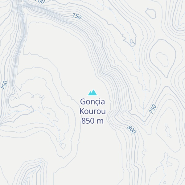 Map of Gonçia Kourou