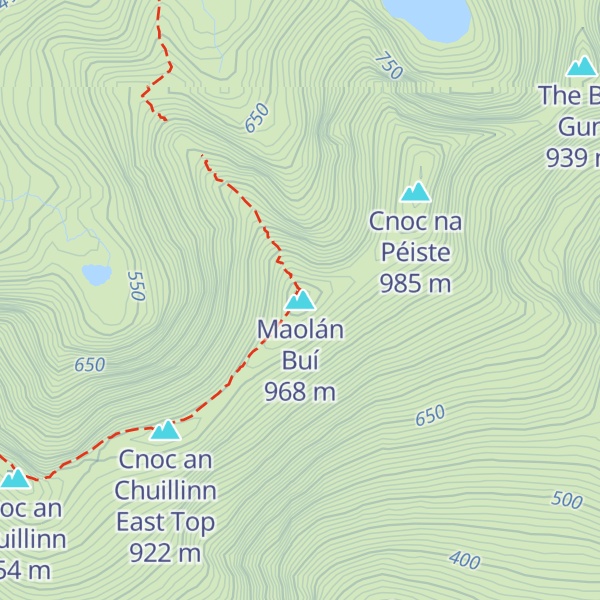 Map of Maolán Buí