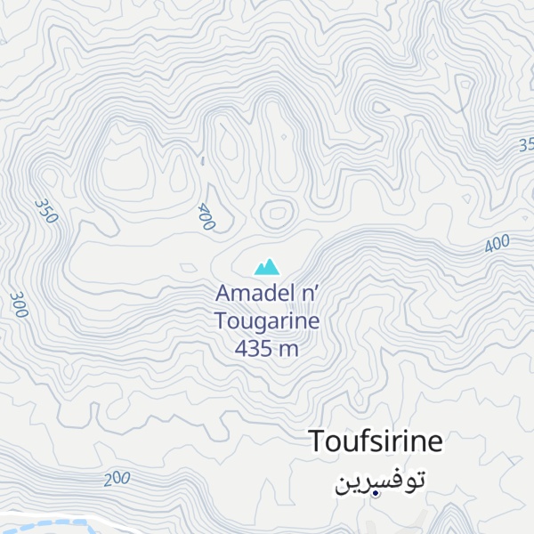 Map of Amadel n’ Tougarine