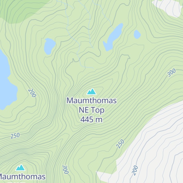 Map of Maumthomas NE Top