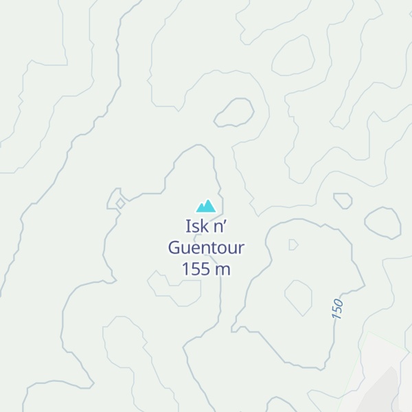 Map of Isk n’ Guentour