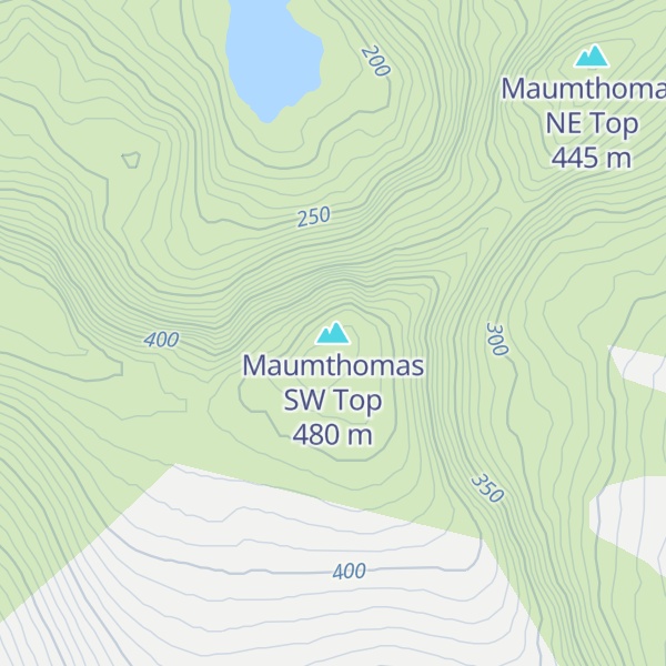 Map of Maumthomas SW Top