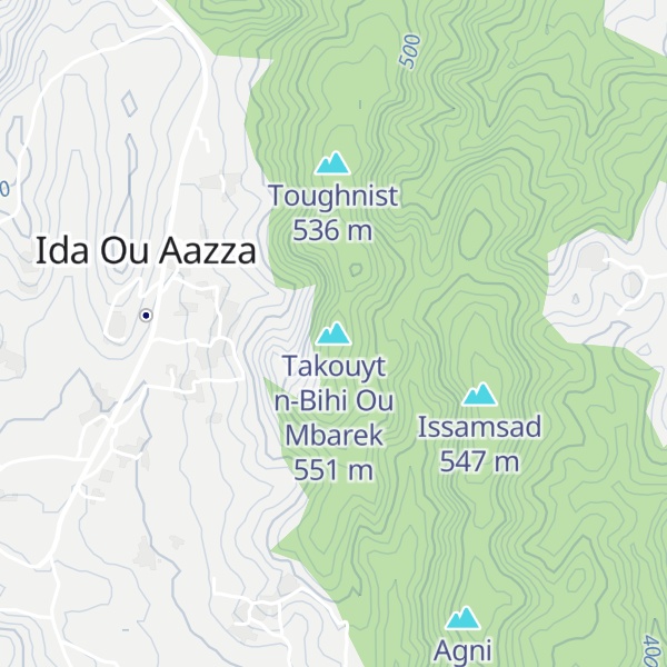 Map of Takouyt n-Bihi Ou Mbarek