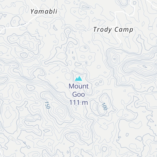 Map of Mount Goo