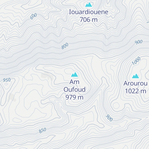 Map of Am Oufoud
