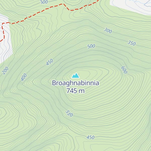 Map of Broaghnabinnia