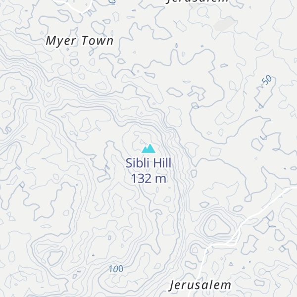 Map of Sibli Hill