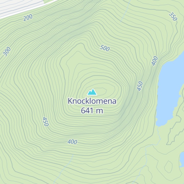 Map of Knocklomena