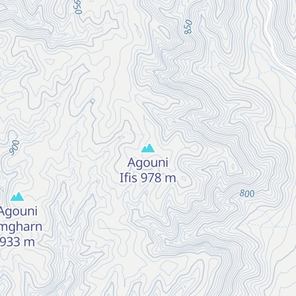 Map of Agouni Ifis