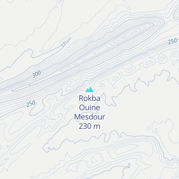 Map of Rokba Ouine Mesdour