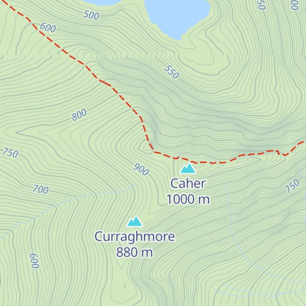Map of Caher West Top