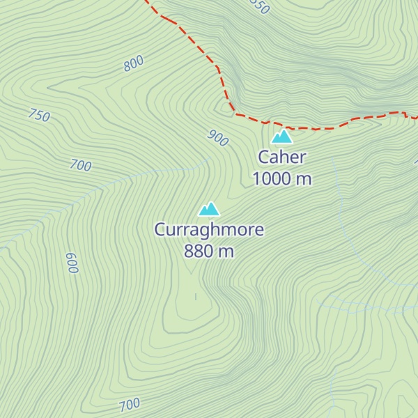Map of Curraghmore