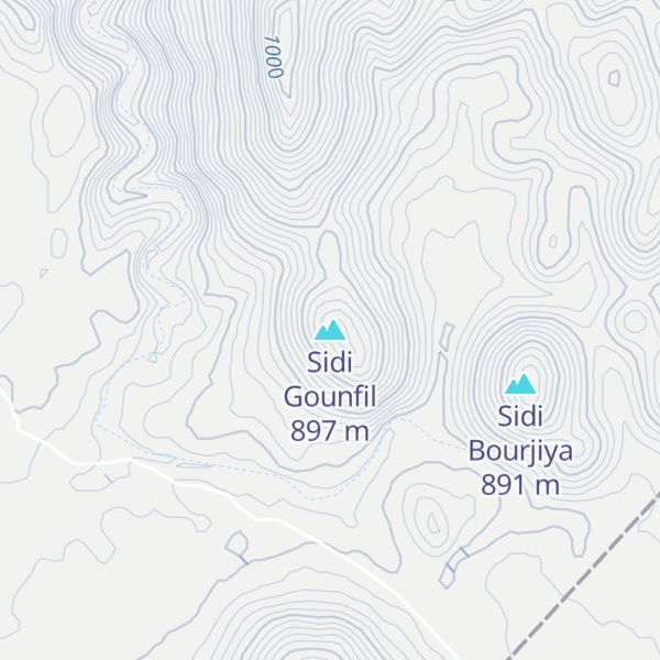 Map of Sidi Gounfil