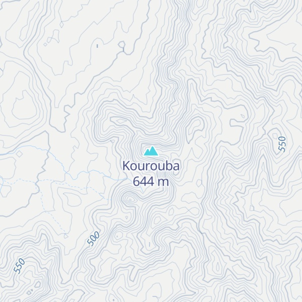 Map of Kourouba
