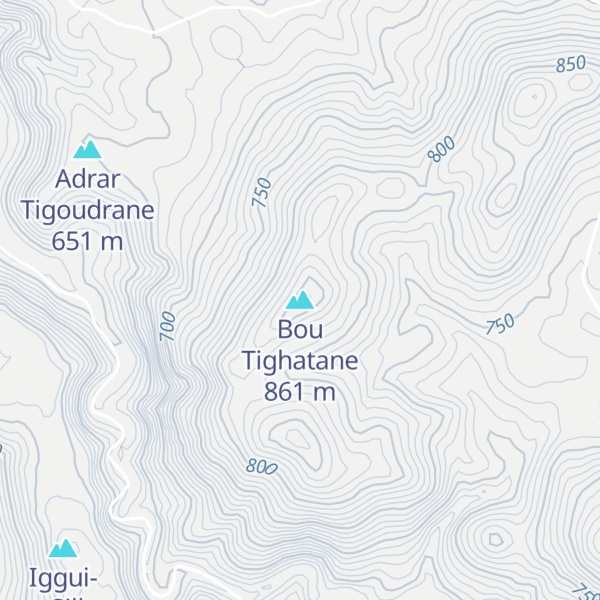 Map of Bou Tighatane