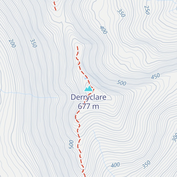 Map of Derryclare