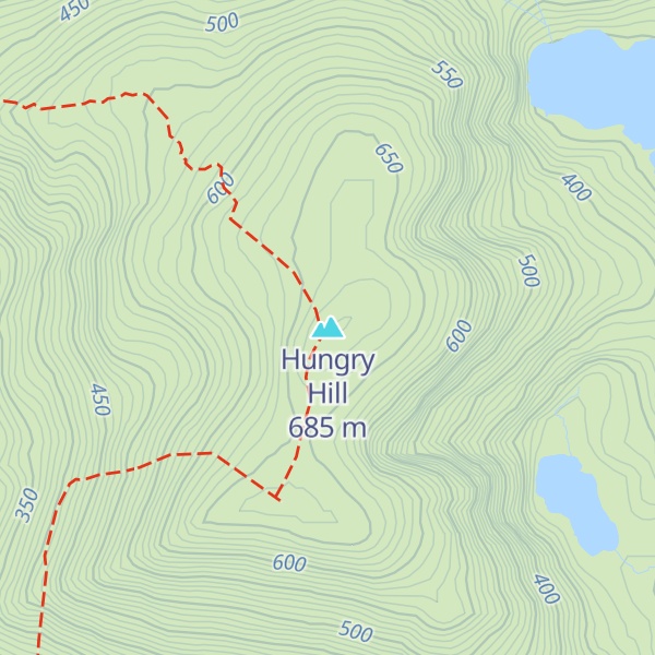 Map of Hungry Hill