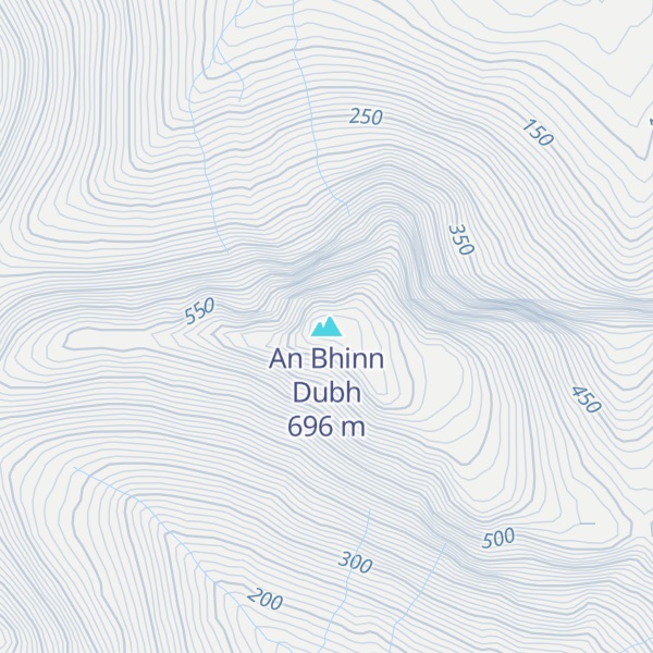Map of An Bhinn Dubh