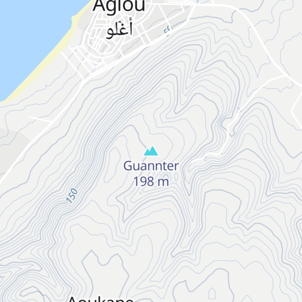 Map of Guannter